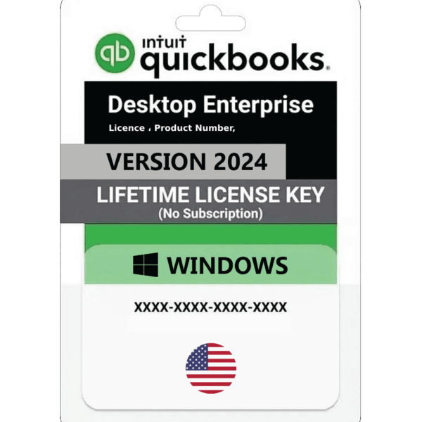 Quickbooks Desktop Enterprise silver 2024 | Us Version |